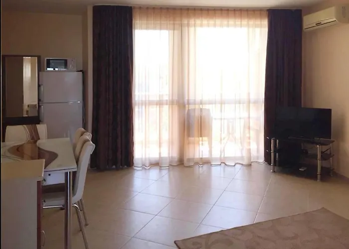 Apartment Kalia, Zweizimmer, Zweibalkon, Top-apartment Sunny Beach